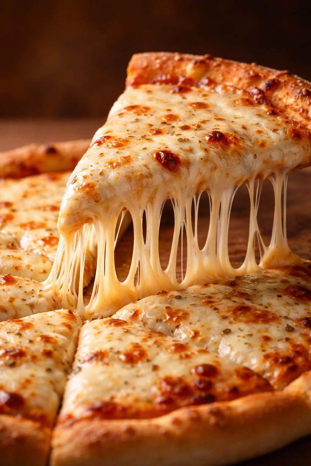 Käsepizza für das Single Menü